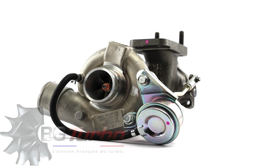 TURBO BORGWARNER K03 RECONDITIONNÉ EN FRANCE - IVECO DAILY TURBO 8140. 43S 2,8 L 105 125 CV - 53039700076 - 4937707010 - 53039700075 - 53039700037 - 53039700034
